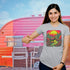 Moose in the Mountains Crewneck T-Shirt-Unisex